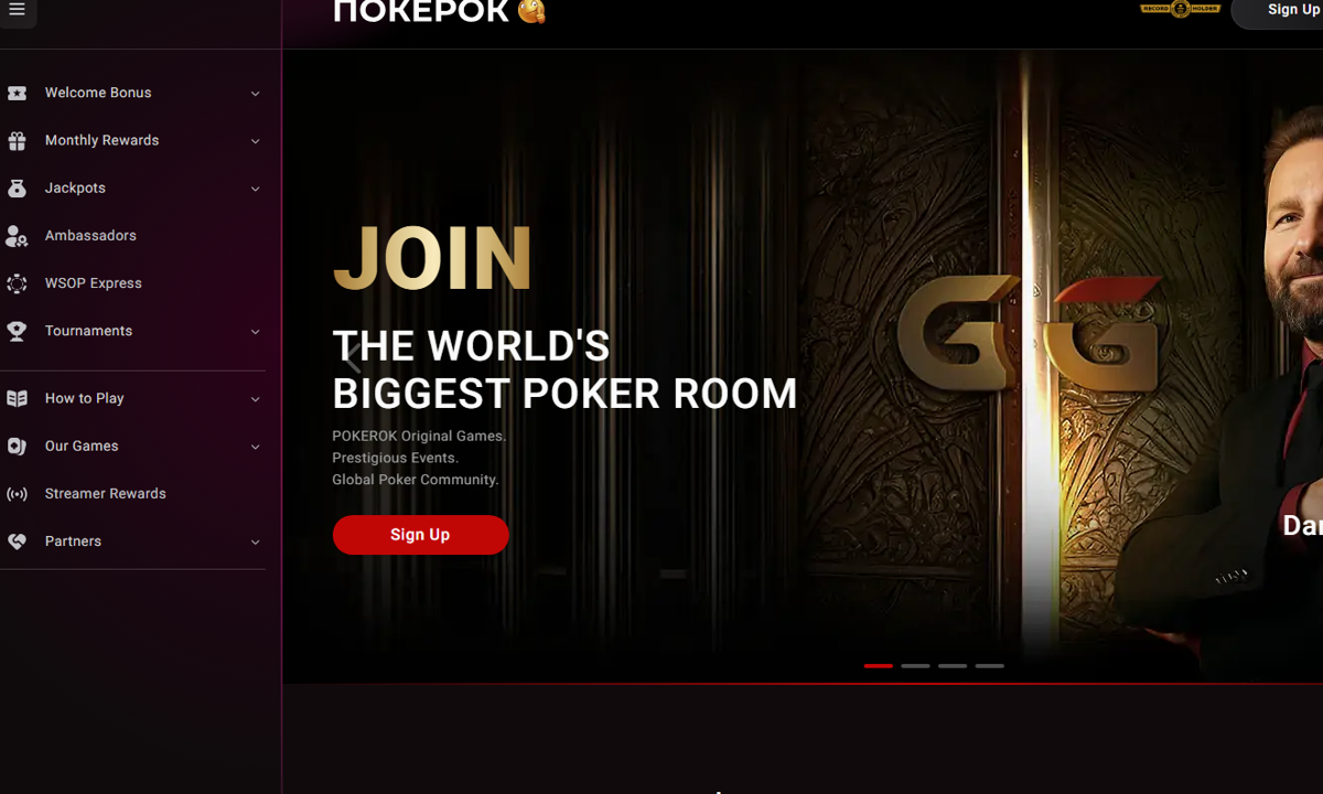 PokerOK lobby overview prepared for pokerok.tg1.casino